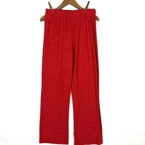 Outdoor Voices Red Stretch Lounge Pants